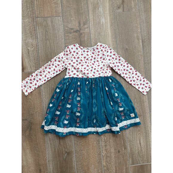 Wildflowers Little Dove Ballet Bubble Dress Sz 4 - Picture 8 of 8